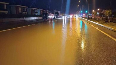 balikesir edremitte su baskinlari ve trafik duzenlemeleri y6zS3btX